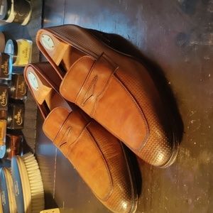 Doucal's Tan Penny loafers 43(10)